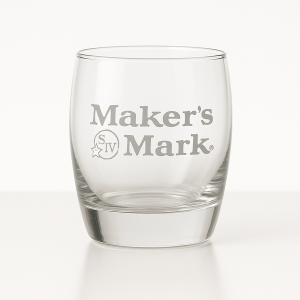 Makers Mark Bourbon Glas